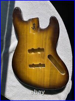 JAZZ BASS Body RELIC Nitro ThinSkin Aged Patina Blue with PICKGUARD JVGuitars JAZZ BASS Body RELIC Nitro ThinSkin Aged Patina Blue with PICKGUARD JVGuitars