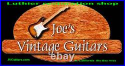 JVG- LuthierBuilt ST Neck Aged NITRO Lacquer Patina Rosewood FB JVGutars