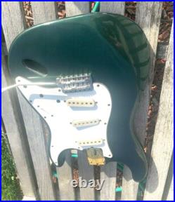 JVG ST BODY Nitro Lacquer EMERALD ALDER Closet Classi ORDER it JVGuitars