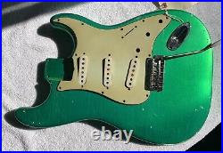 JVG ST BODY RELIC 60s Nitro Lacquer CANDY APPLE GREEN ORDER HERE JVGuitars