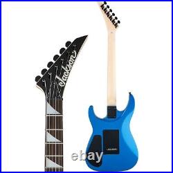Jackson Dinky JS22 DKA Arch Top Natural Electric Guitar Metallic Blue LN