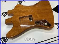 Jackson USA Custom Shop Double Neck Firebird Koa Mahogany Electric Guitar Body