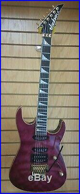 Jackson USA Made Dk1 Dinky 1998 Model Trans Maroon With Jackson Molded Case