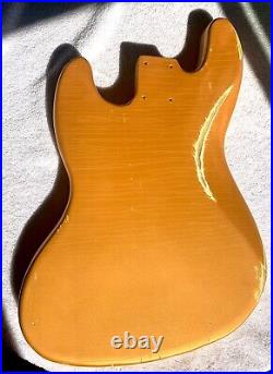 Jazz Bass Body NITRO RELIC OrangeGold Premium Light PLACE YOUR ORDER JVGuitars Jazz Bass Body NITRO RELIC OrangeGold Premium Light PLACE YOUR ORDER JVGuitars