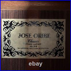 Jose Oribe Classic All Solid Guitar