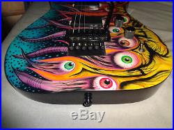 KRAMER BARETTA II EYEBALL GRAPHIC AMERICAN Electric Guitar Floyd Rose & EMG