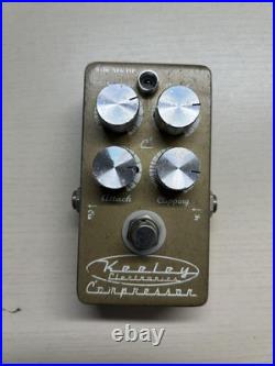 Keeley Compressor C4 Limited Gold Electric Guitar Compressor Natural Sound Used Keeley Compressor C4 Limited Gold Electric Guitar Compressor Natural Sound Used