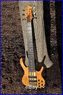 Ken Smith 6-string Electric Bass Guitar With Case BSR6. Fast Same Day Shipping