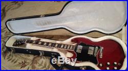 Left Handed 2010 Gibson SG Standard Electric Guitar Heritage Cherry OHSC lefty