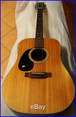 Left Handed K. YAIRI W1 Acoustic Guitar. USED