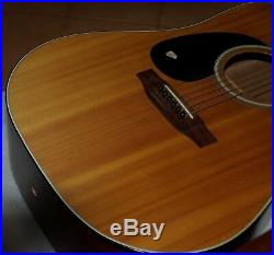 Left Handed K. YAIRI W1 Acoustic Guitar. USED