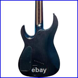 Legator Ninja 7 String MultiScale X Series Guitar Black Widow Refurbished