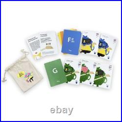 Loog Pro Electric Guitar+Mini Amp, Cable, Chord Cards, and Case