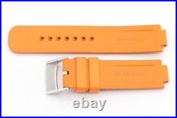 Louis Vuitton Replacement Belt Damier Orange Rubber Used Watch Watch Strap Ban