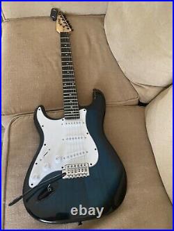 Lyx Pro Left handed electric guitar, Blue color