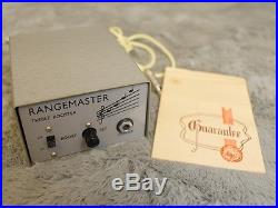 MINT vintage 1966 Dallas Rangemaster 4 Marshall Bluesbreaker +Guarantee card NoR