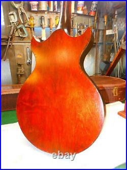 Magnatone Mark IV 1956 Rare Guitar Paul Bigsby Design w' Gibson Case