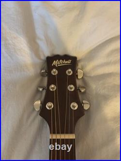 Mitchell T311CE/N 6-String Dreadnought Cutaway Acoustic-Electric, Natural Spruce