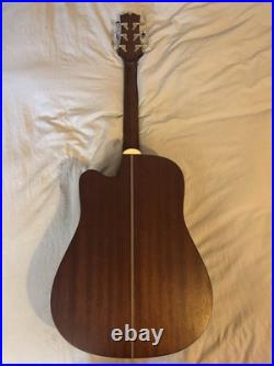Mitchell T311CE/N 6-String Dreadnought Cutaway Acoustic-Electric, Natural Spruce