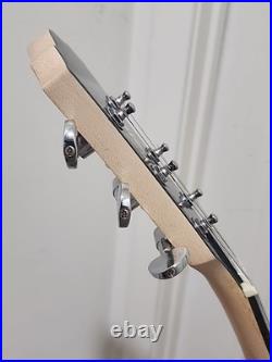 Monoprice Indio Mini 66 Electric Guitar Goldtop, with Gig Bag and Strap