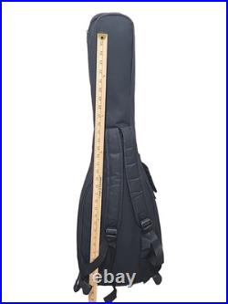 Monoprice Indio Mini 66 Electric Guitar Goldtop, with Gig Bag and Strap