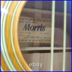 Morris W-18 Japan Vintage Acoustic Guitar