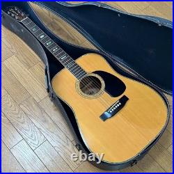 Morris W-40 Acoustic Guitar Natural From Japan Used Morris W-40 Acoustic Guitar Natural From Japan Used