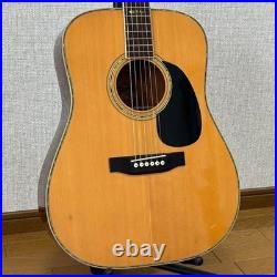 Morris W-40 Acoustic Guitar Natural From Japan Used Morris W-40 Acoustic Guitar Natural From Japan Used