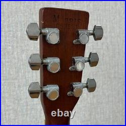 Morris W-40 Acoustic Guitar Natural From Japan Used Morris W-40 Acoustic Guitar Natural From Japan Used