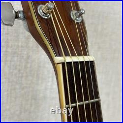 Morris W-40 Acoustic Guitar Natural From Japan Used Morris W-40 Acoustic Guitar Natural From Japan Used