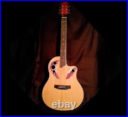 NEW WINTER SPECIAL? O Style Acoustic Guitar +Case/Bag +Rosewood FB