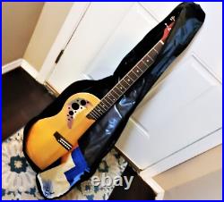 NEW WINTER SPECIAL? O Style Acoustic Guitar +Case/Bag +Rosewood FB