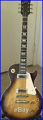 NO RESERVE! 1974 Gibson Les Paul Deluxe Tobacco Sunburst Super Clean Original