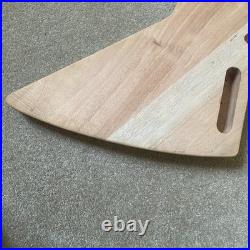 Natural Mahogany Wood HH Guitar DIY Project Explorer Syle