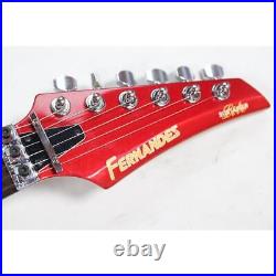 Near Mint? Fernandes Fgz-650S Red Electric Guitar