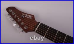 New design Blue silent electric acoustic guitar portable travel built in effect New design Blue silent electric acoustic guitar portable travel built in effect