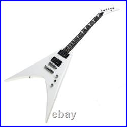New electric guitar white active pickups Rounded fret Edge stainless Fret