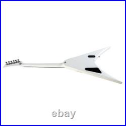 New electric guitar white active pickups Rounded fret Edge stainless Fret
