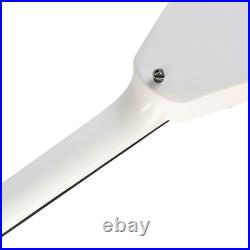 New electric guitar white active pickups Rounded fret Edge stainless Fret