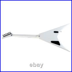 New electric guitar white active pickups Rounded fret Edge stainless Fret