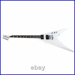 New electric guitar white active pickups Rounded fret Edge stainless Fret