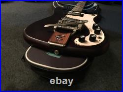 No. 042325 Epiphone Wilshire'66 WORN BROWN Mini Humbuckers mint Production Compl No. 042325 Epiphone Wilshire'66 WORN BROWN Mini Humbuckers mint Production Compl