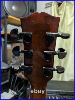 No Brand Original Single-Cut Guitar with Gold Painted Ham X2, Modified P Front