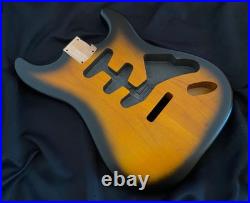 No Brand ST-Style Body No5 Nitro Satin Alder Tobacco Sunburst