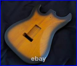 No Brand ST-Style Body No5 Nitro Satin Alder Tobacco Sunburst