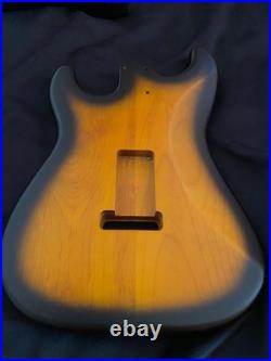 No Brand ST-Style Body No5 Nitro Satin Alder Tobacco Sunburst