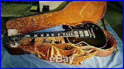 ORIGINAL 1959 Gibson Les Paul Custom Black Beauty guitar. Paypal Yes