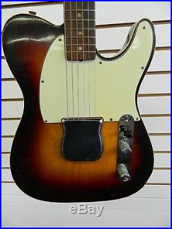 Original 1960 Fender Custom Esquire Sunburst With Original Case And Strap