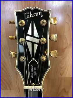 Original 1981 Gibson Les Paul Custom Vintage WINE RED! USA wohsc