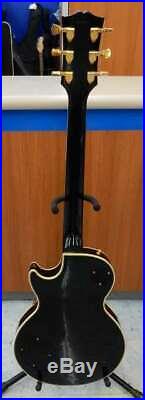 Orville Les Paul Custom LPC-75 Black Electric Guitar Tested Used